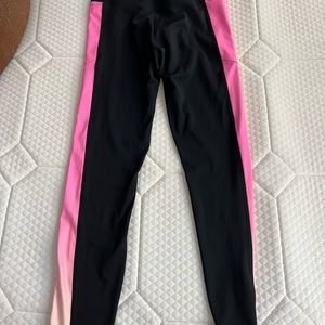 PINK leggings, pink and black